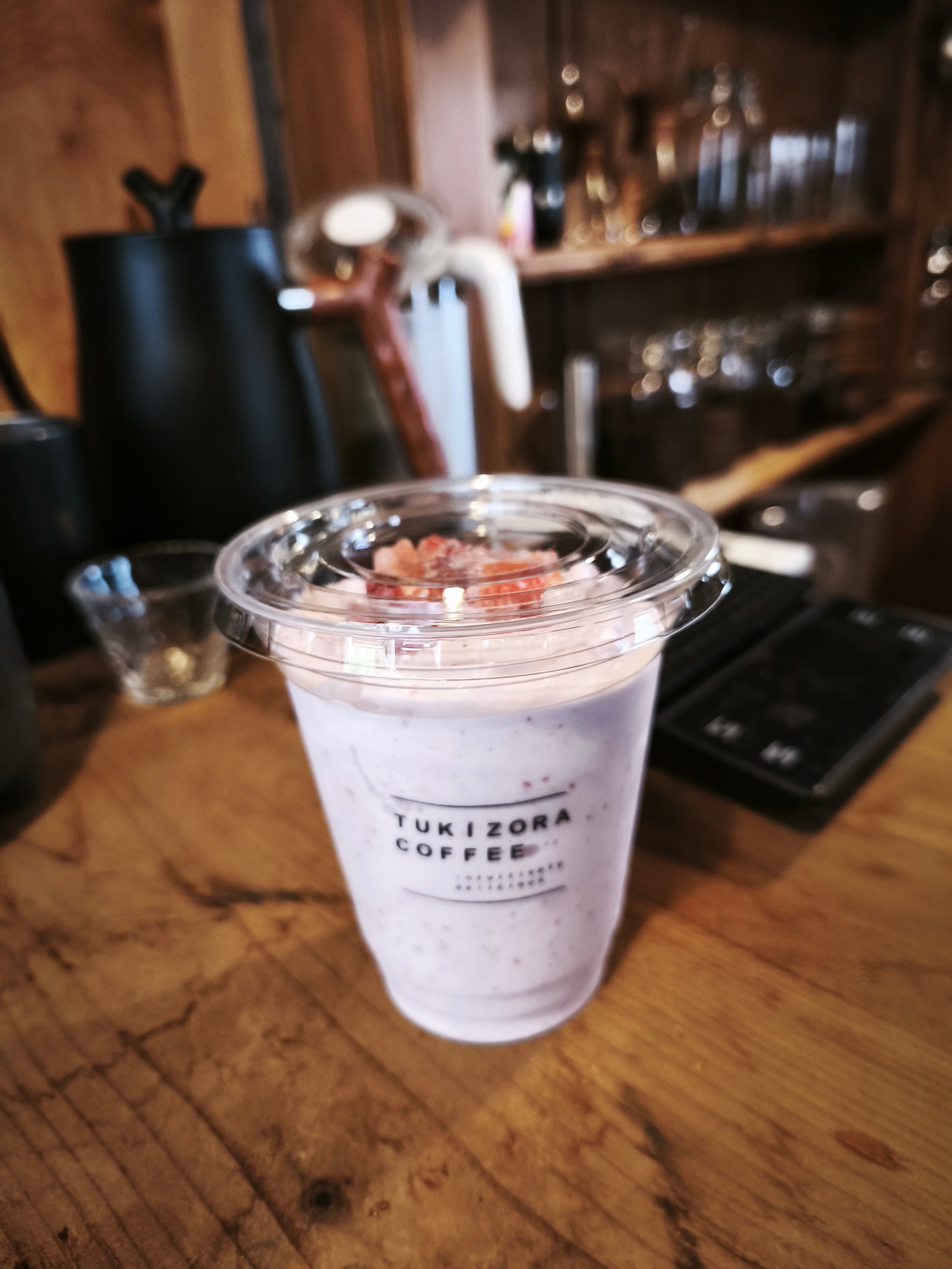 ツキゾラコーヒー tukizoracoffee 生シェイク カフェ 森カフェ